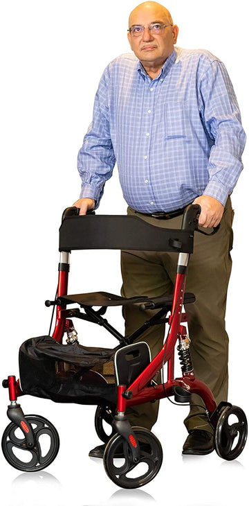 How a Rollator Walker Helps After a Hip or Knee Replacement