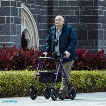 Can rollator be used as wheelchair?