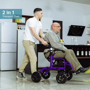 Can an Elenker 2-in-1 Rollator Be Used as a Wheelchair?