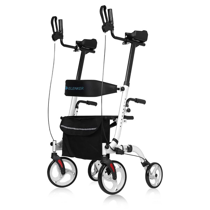 HFK-9210KDB-3 ELENKER® Upright Walker White