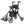 KLD-9269  ELENKER®  2 in 1 Rollator Walker Blue