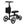 MT-9251 ELENKER® Best Value Knee Walker Steerable Medical Scooter Crutch Alternative with Dual Braking System Black Refurbished