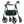 ELENKER ® YF-9007B Rollator Walker with 10” Wheels, Sponge Padded Seat and Backrest, Fully Adjustment Frame for Seniors Green