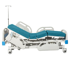 DH-7A13 ELENKER Premium 5 Function Full Electric Hospital Bed for Home and Hospital use (with Mattress & IV Pole)